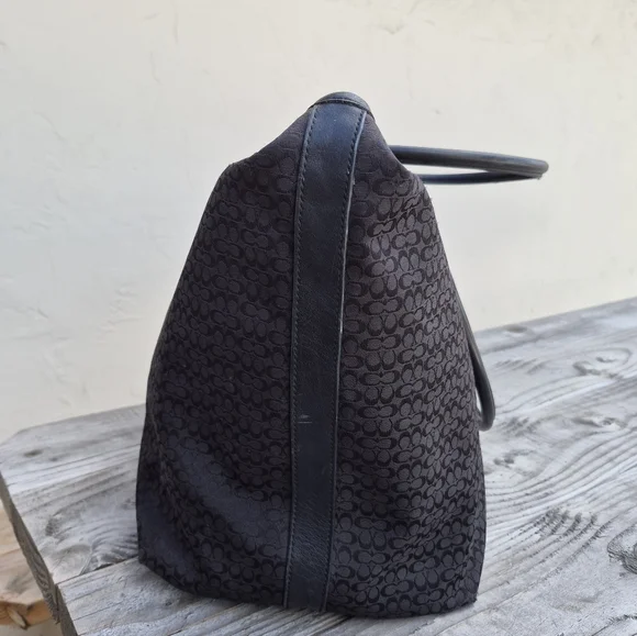 COACH 2004 VINTAGE HAMPTON WEEKENDER SIGNATURE TOTE - Picture 5 of 12